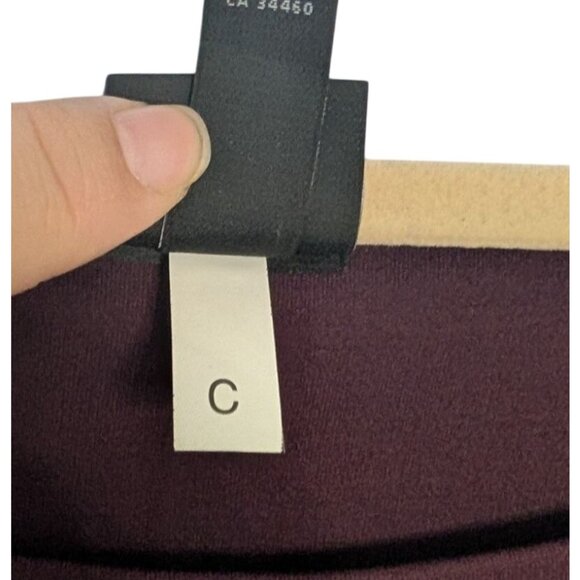 Eileen Fisher Womens Plum Sleeveless Tank Top 2X 100% Silk Jersey Relaxed Fit - Picture 7 of 10